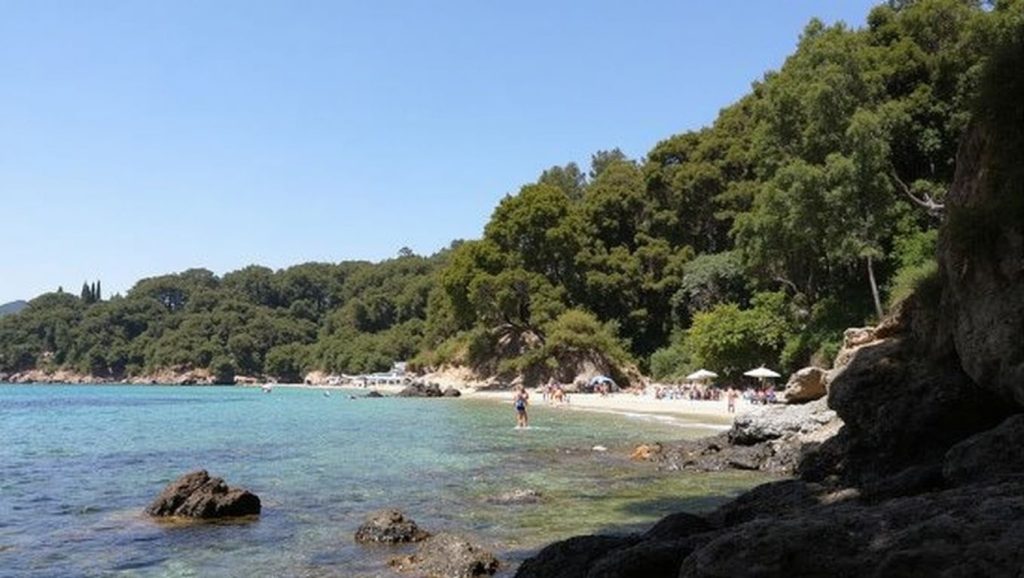 Plage de Jean Blanc - Le Lavandou, Côte d'Azur