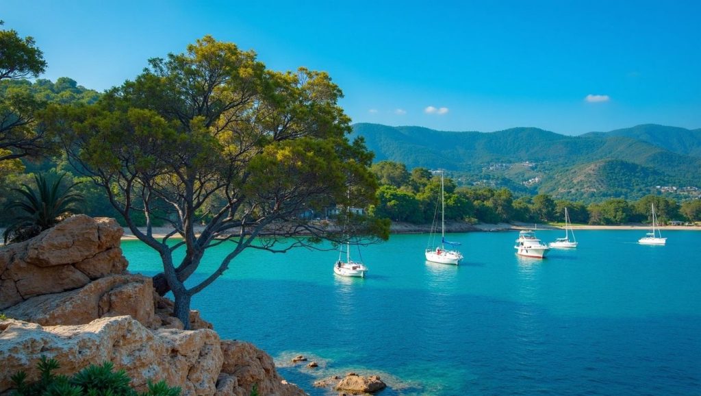 Plage de la Fossette - Le Lavandou, Côte d'Azur