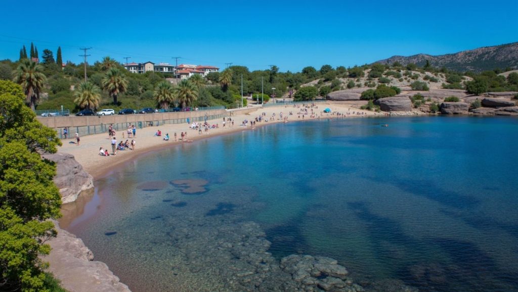 Plage du Pourrousset - Saint-Raphaël, Côte d'Azur