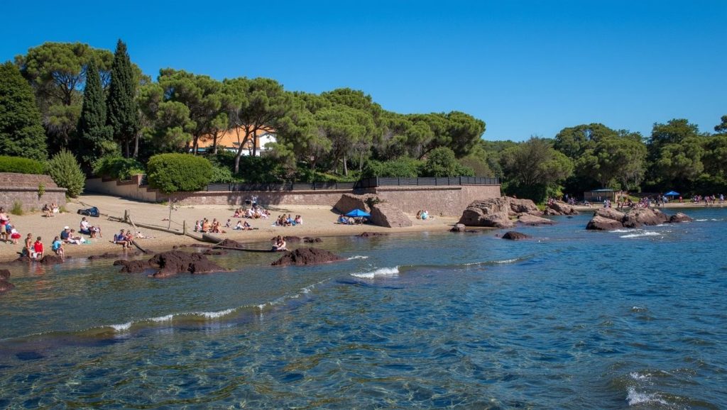 Plage du Val Fleury - Saint-Raphaël, Côte d'Azur