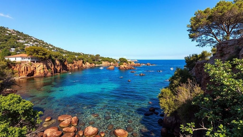 Calanque du Petit Caneiret - Saint-Raphaël, Côte d'Azur