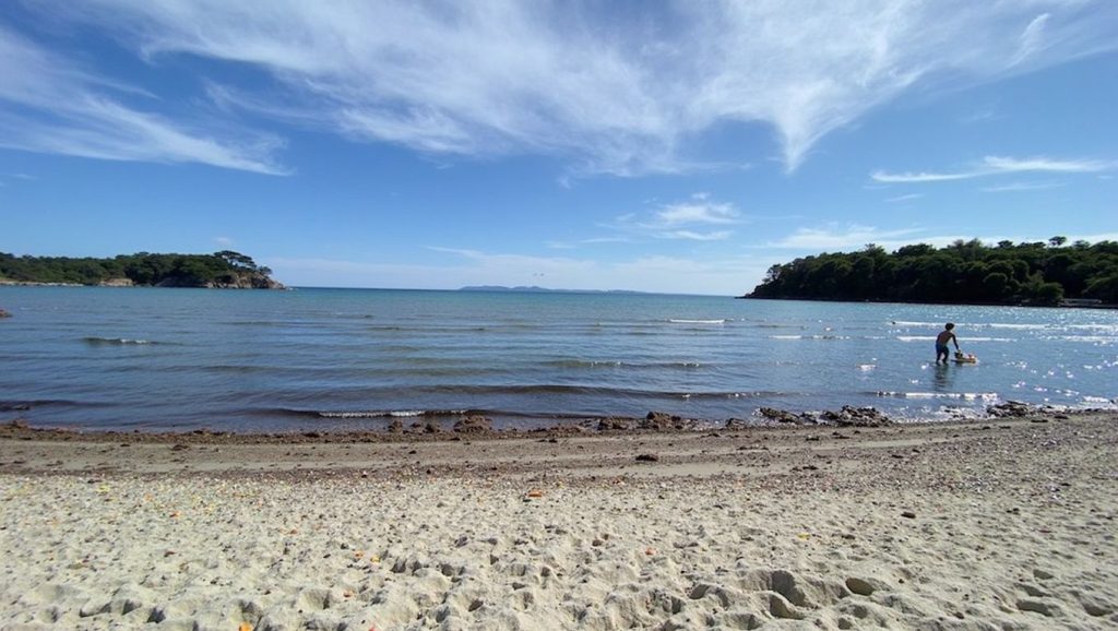 Plage de Brégançon - Bormes-les-Mimosas, Côte d'Azur