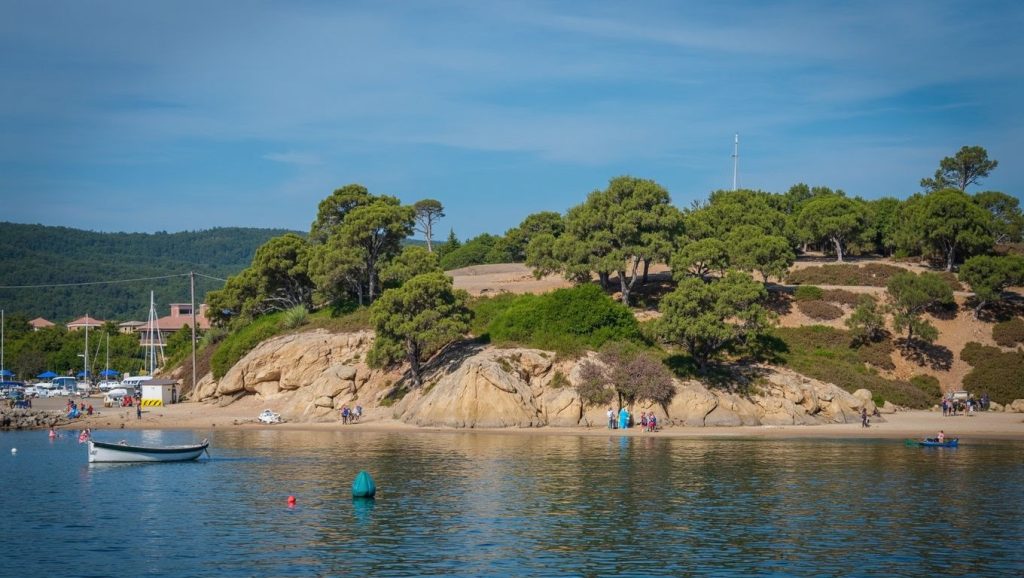 Plage du Gaou - Bormes-les-Mimosas, Côte d'Azur
