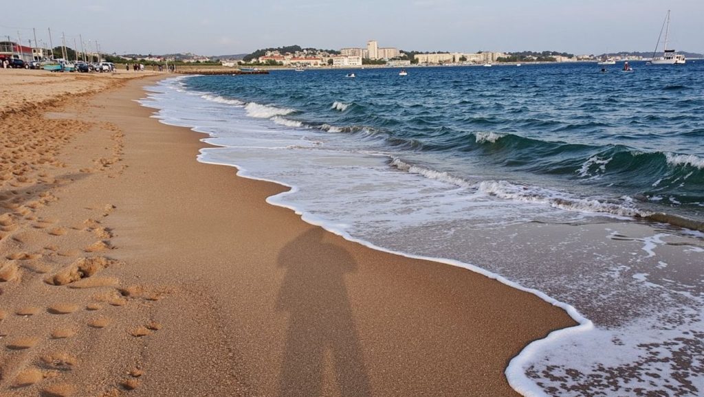 Plage de la corniche d'azur - Fréjus, Côte d'Azur
