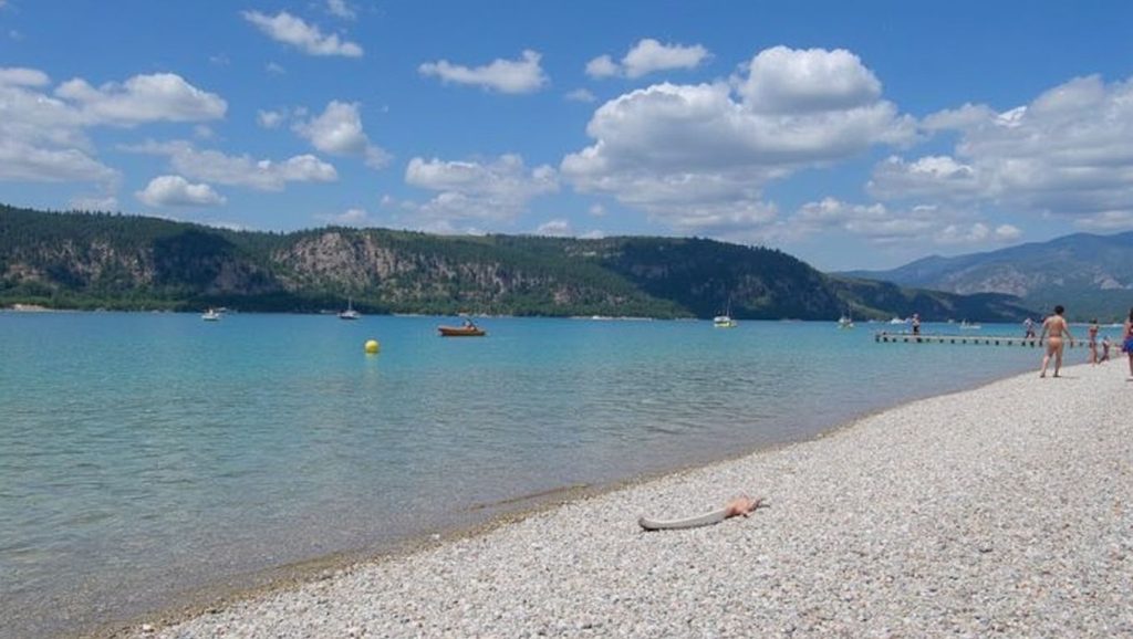 Plage Margaridon - Les Salles-sur-Verdon, Côte d'Azur