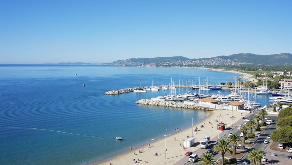 Plage du Pébrier - Fréjus, Côte d'Azur