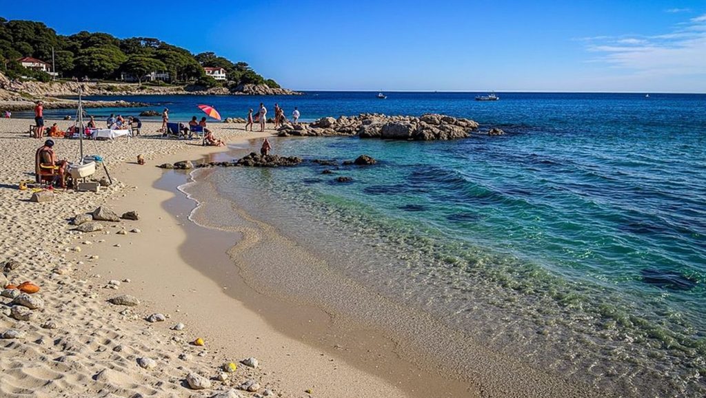 Plage Beaurivage - Carqueiranne, Côte d'Azur
