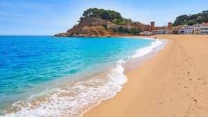 Platja de Llevant de Llorell (Tossa de Mar, Girona)