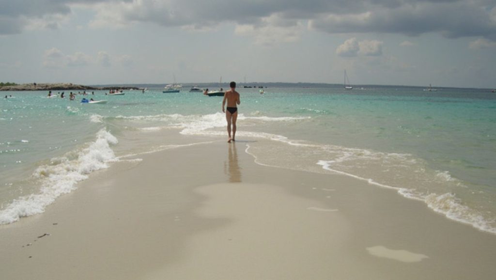 Panorámica de Platja de s'Illeta (Formentera), 