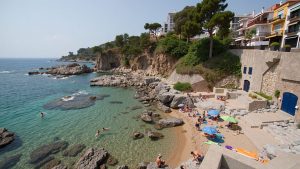 Platja de Sant Roc (Palafrugell, Girona)