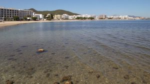 Playa des Niu Blau (Santa Eulàlia des Riu, Ibiza)