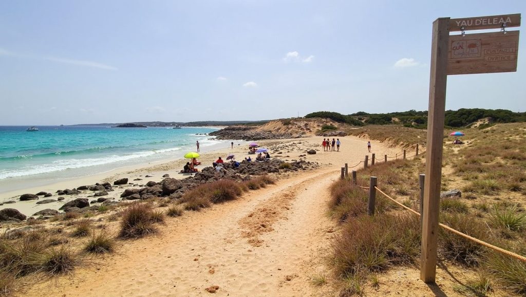 Entorno natural de Racó de sa Pujada (Formentera) en 