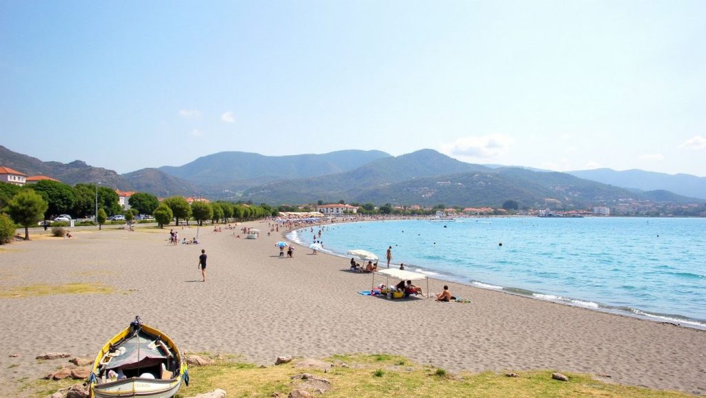 Naturist Beach Petra - Lesbos, Grecia