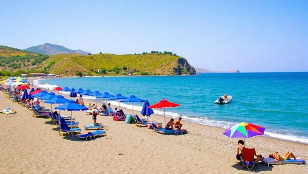 Apergousa Beach - Lesbos, Grecia