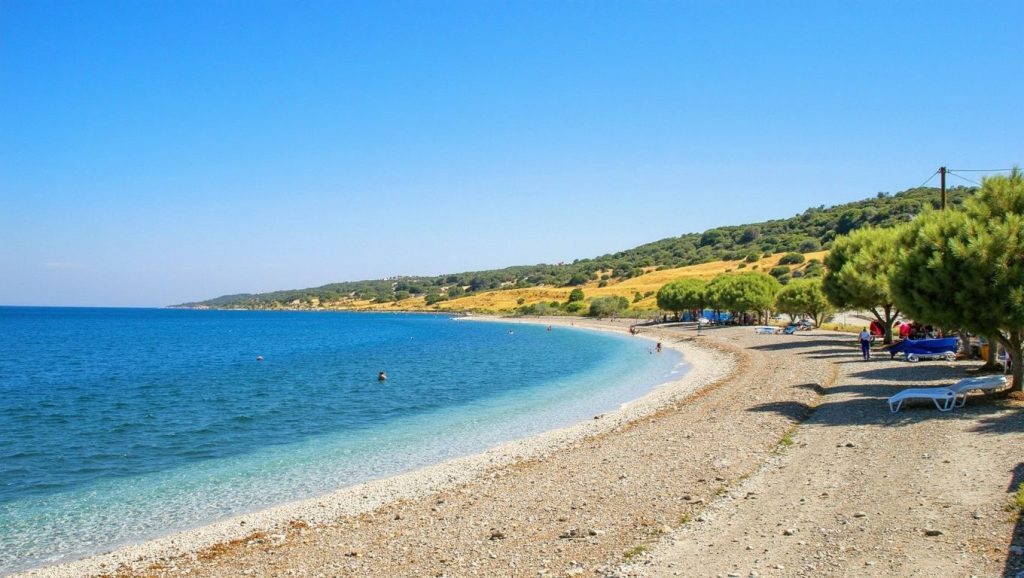 Pyramies Beach - Lesbos, Grecia