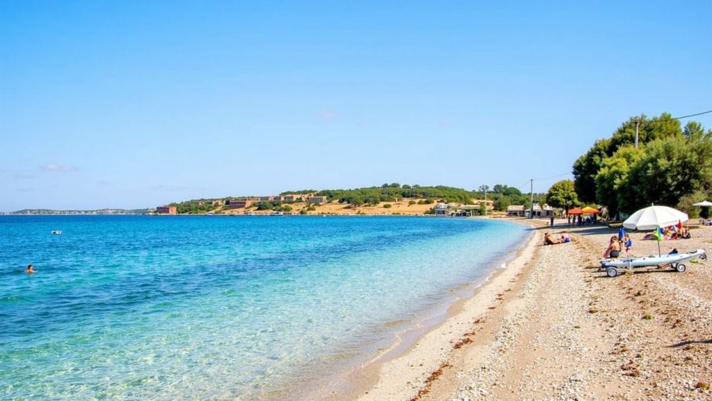 Chalatsés Beach - Lesbos, Grecia