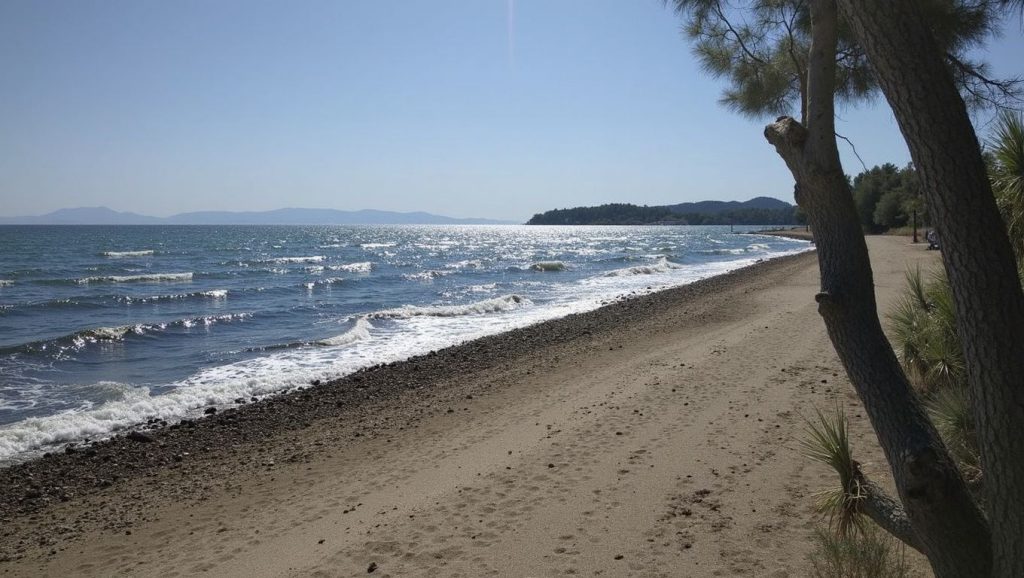 Plaza Kanoni Beach - Lesbos, Grecia