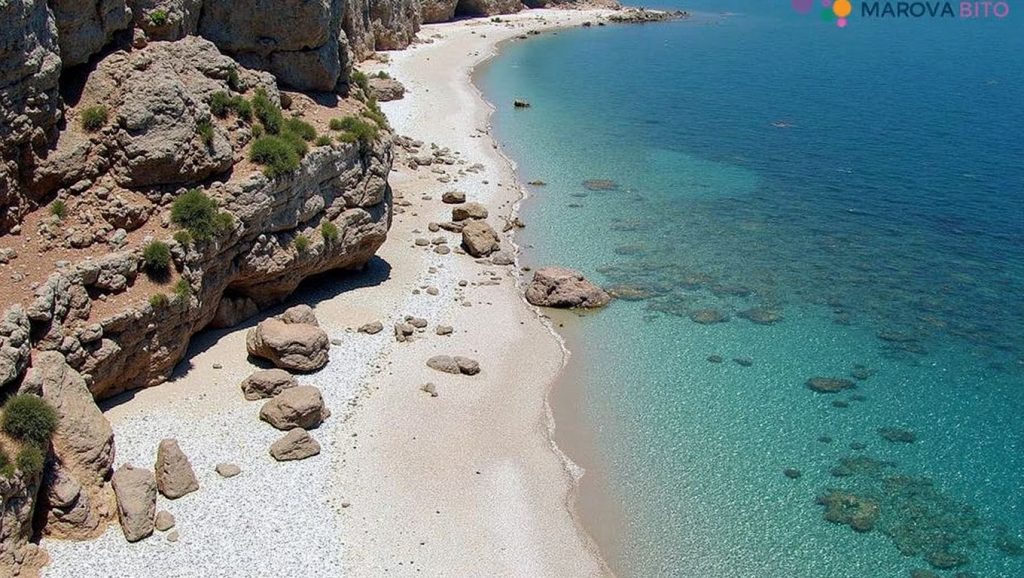 Beach Aspres - Samos, Grecia