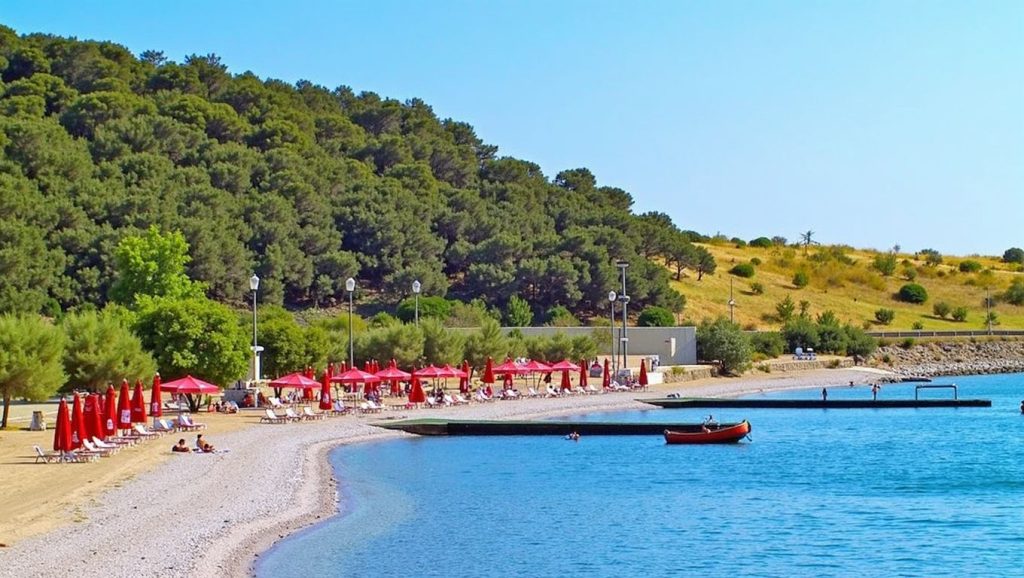 Nudist Beach Mytilini - Lesbos, Grecia