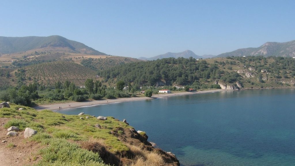 Ampelia Beach - Lesbos, Grecia