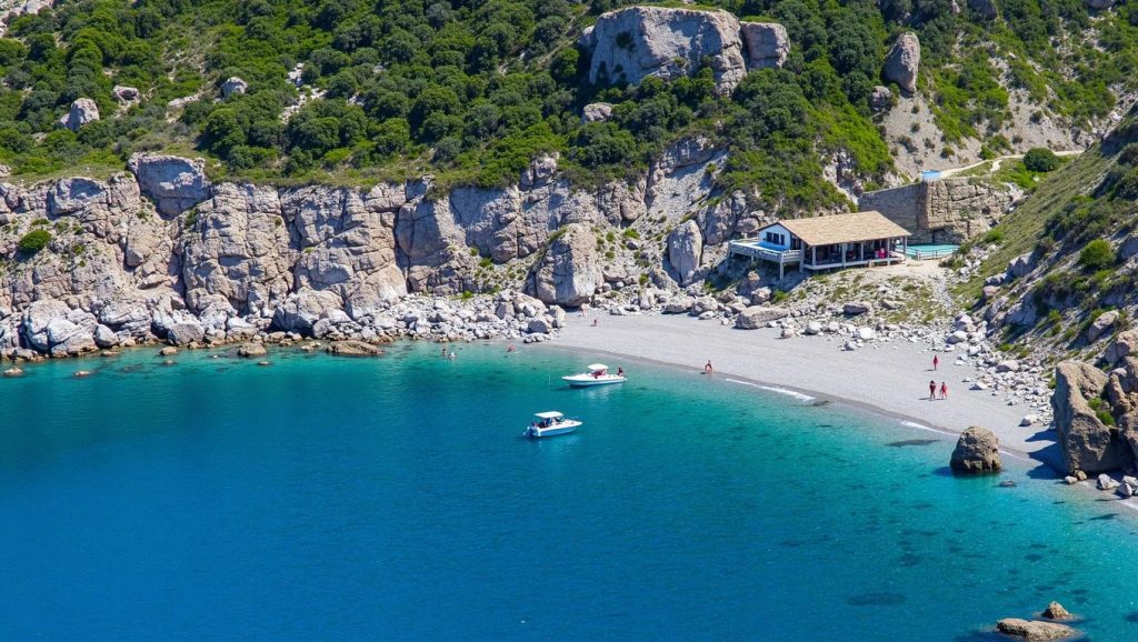 Kastro Beach - Skiathos, Grecia
