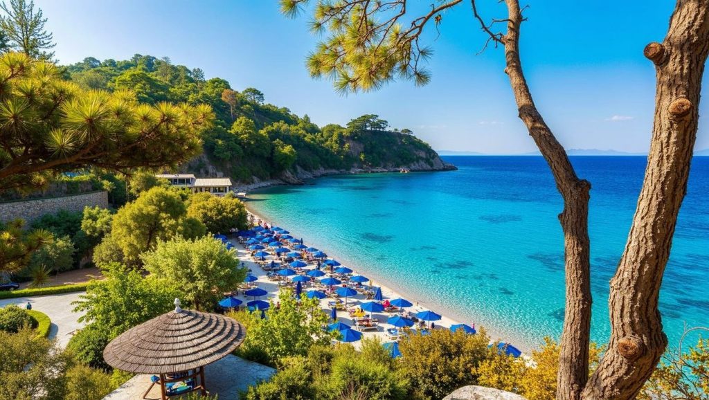 Beach Aspres - Samos, Grecia