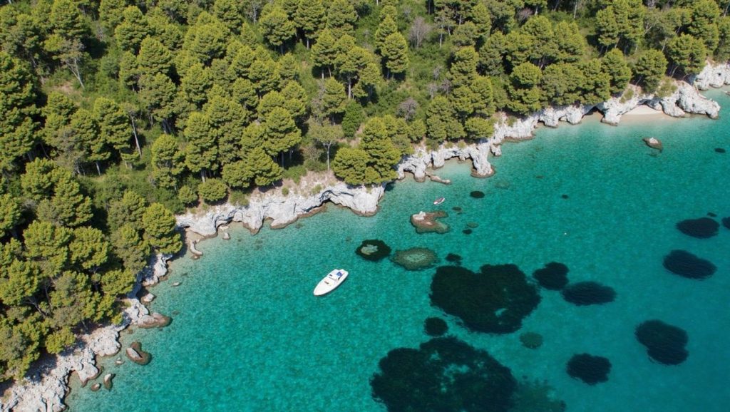 Megalo Pefko Beach - Skopelos, Grecia