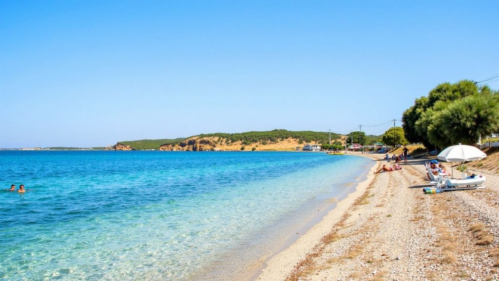 Katavothra Beach - Lesbos, Grecia
