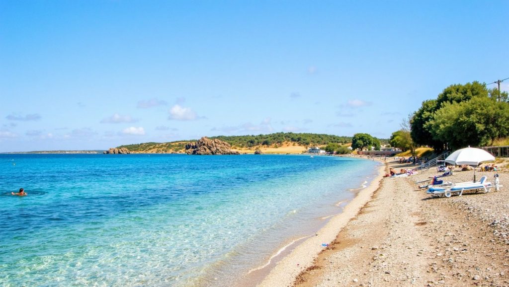 Vatrachia Beach - Lesbos, Grecia