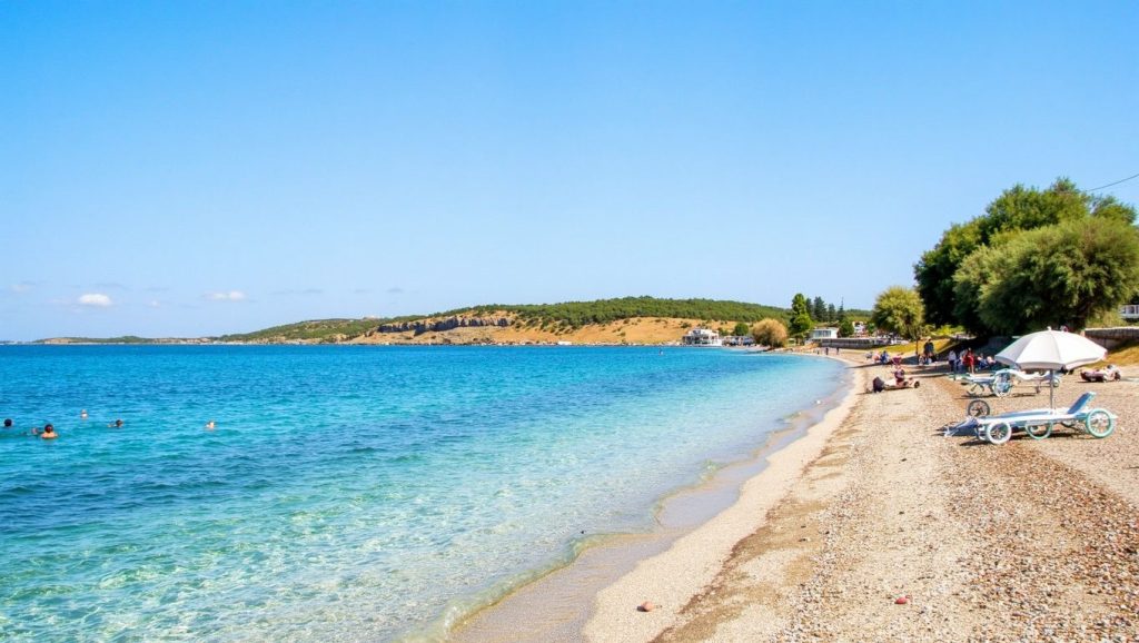 Vathy Kritirio Beach - Lesbos, Grecia