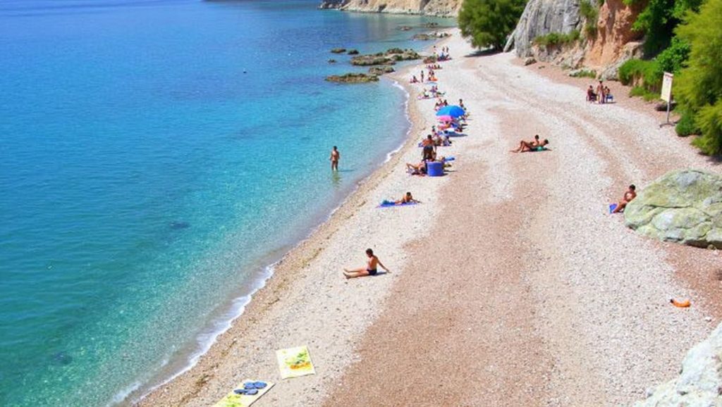 Ammoudeli South Beach - Lesbos, Grecia