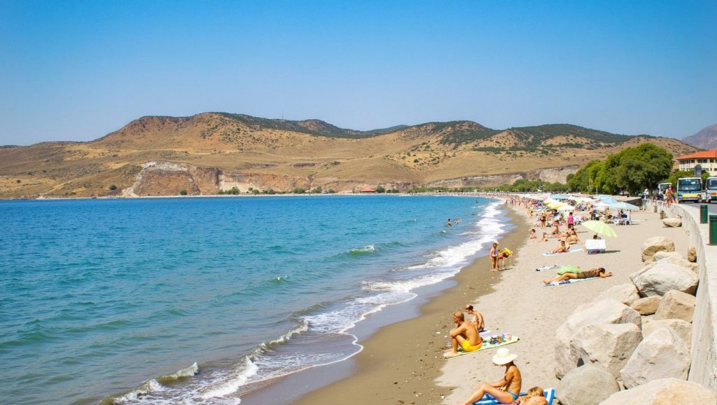 Pyramies Beach - Lesbos, Grecia