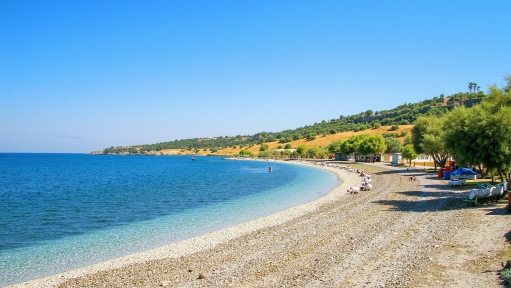 Elefkos Beach - Lesbos, Grecia