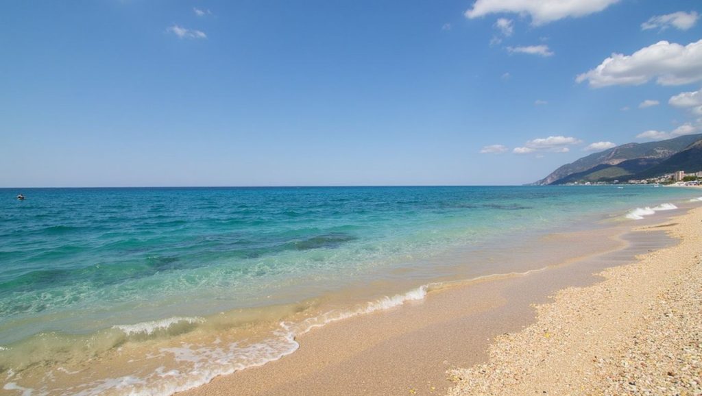 Haramida Main Beach - Lesbos, Grecia
