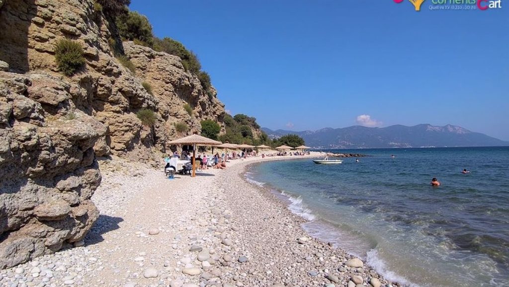 Beach Aspres - Samos, Grecia