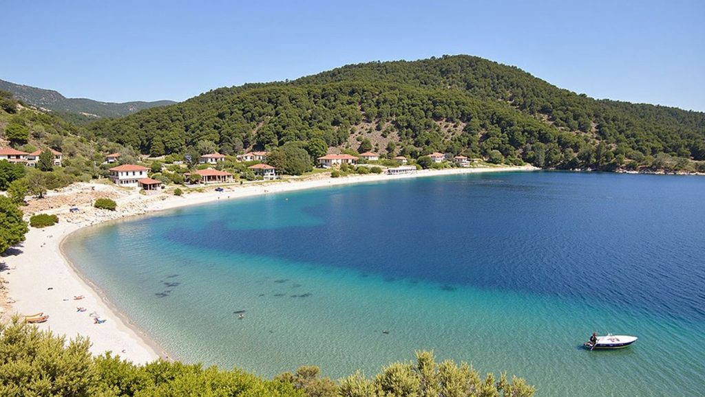 Panormos Beach - Skopelos, Grecia