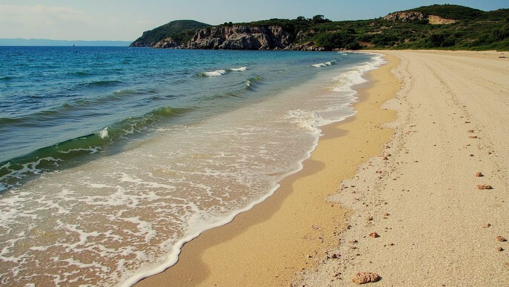 Kampos Beach - Lesbos, Grecia