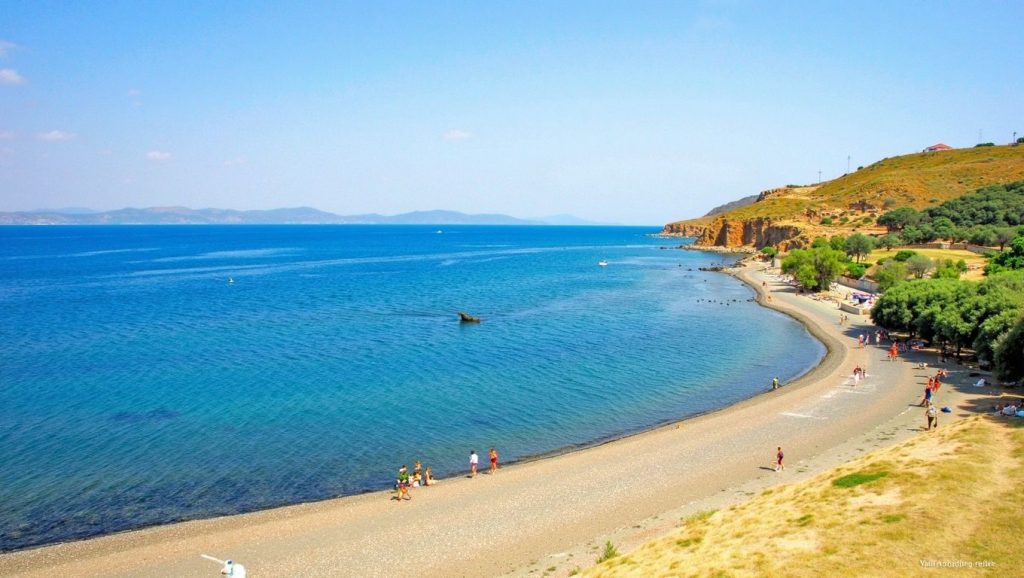 Skala Polychnitou Beach - Lesbos, Grecia
