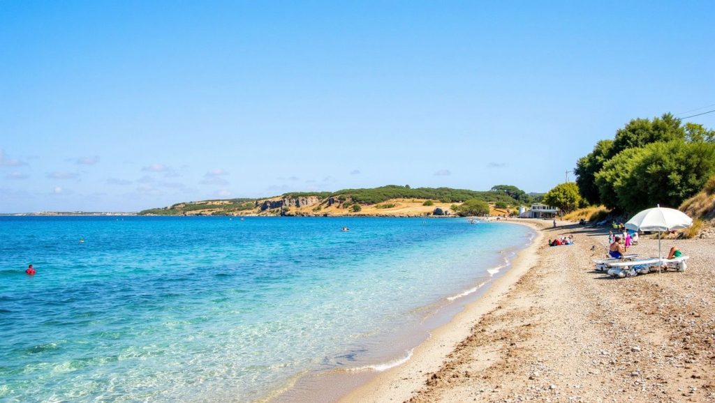 Tsipourias Beach - Lesbos, Grecia
