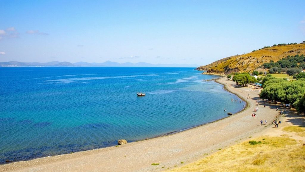 Apergousa Beach - Lesbos, Grecia