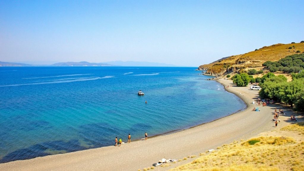 Tsonia Beach - Lesbos, Grecia