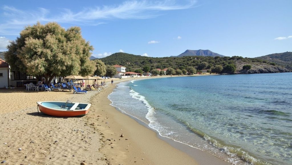 Tarti Beach - Lesbos, Grecia