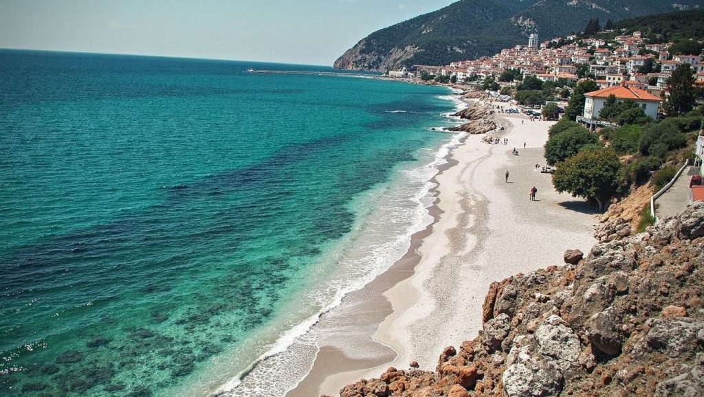 Niselia Beach - Lesbos, Grecia