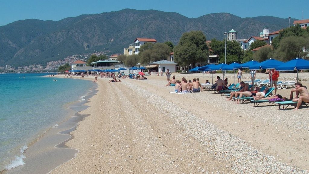 Haramida Main Beach - Lesbos, Grecia