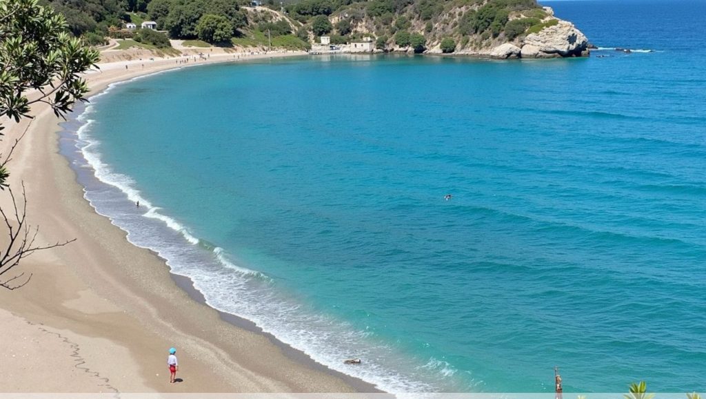 Beach Aspres - Samos, Grecia