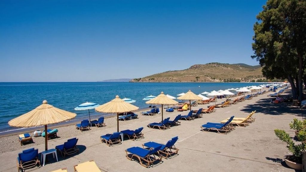 Tilegrafos Beach - Lesbos, Grecia