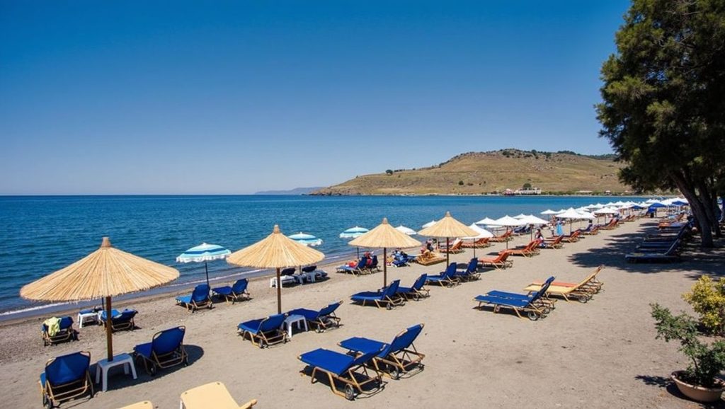 Vathy Kritirio Beach - Lesbos, Grecia
