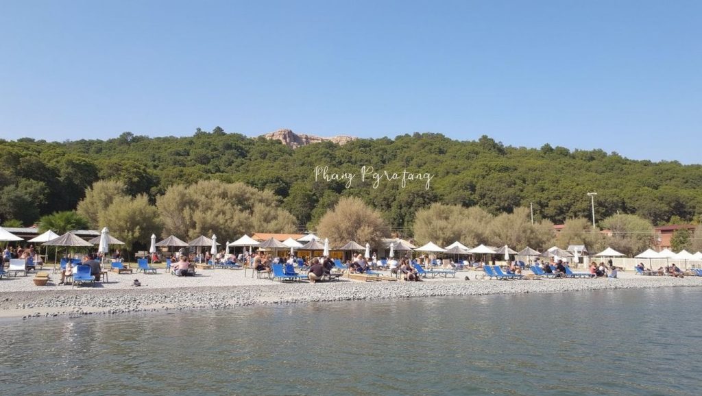 Beach Tokmakia - Lesbos, Grecia