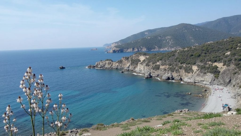 Tsilia Beach - Lesbos, Grecia
