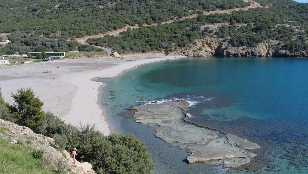 Beach Limnionas - Samos, Grecia